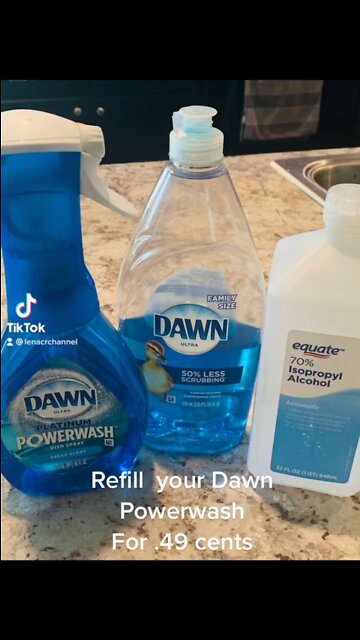 Refill Your Dawn Power Wash For.49cents