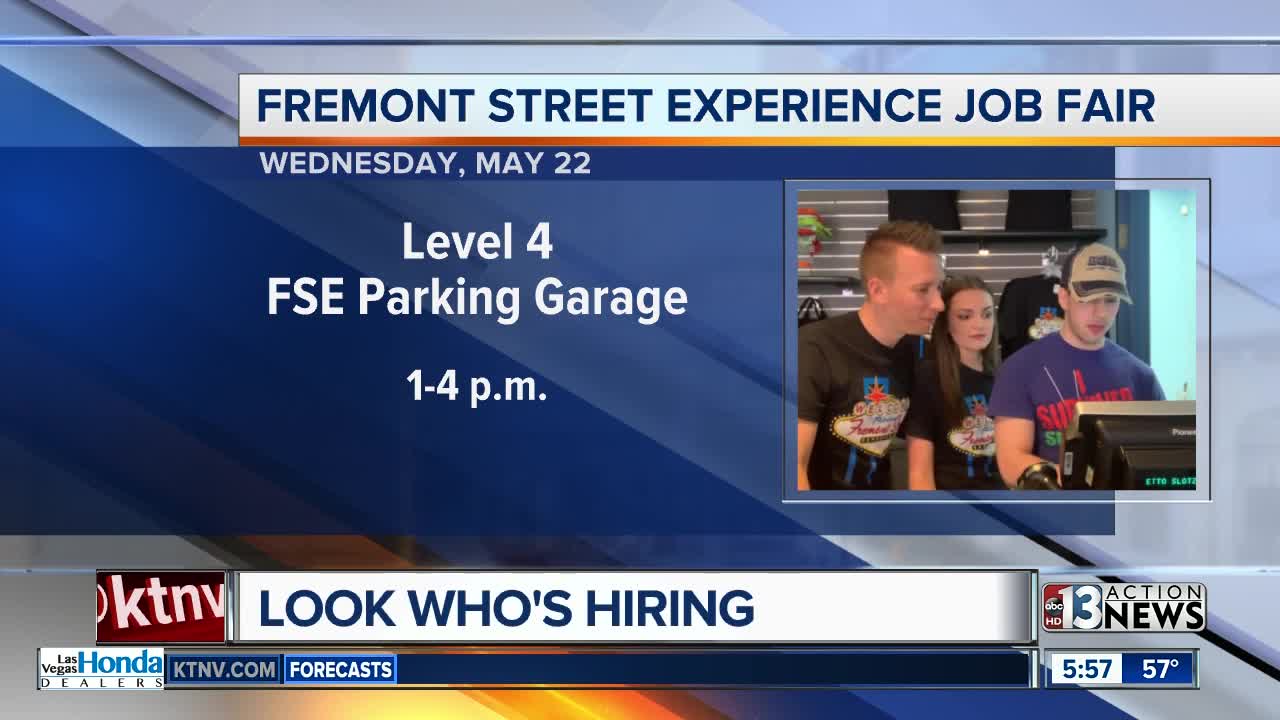 Fremont Street job fair happening today