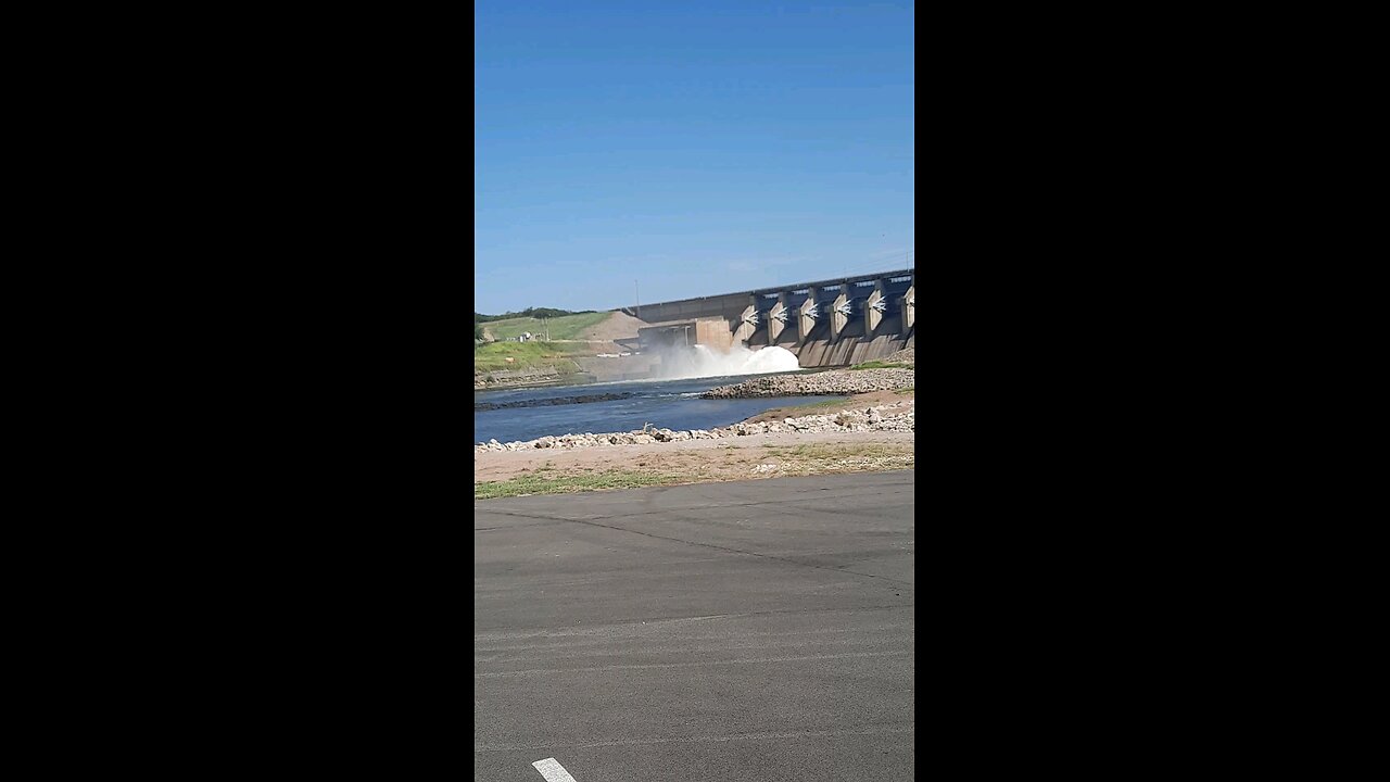 Kaw Dan water release(Ponca city,Oklahoma)