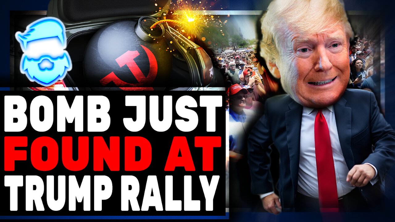 Bomb Detected At Today's Donald Trump Rally & Then The Story Gets VERY WEIRD! Something Is Fishy!