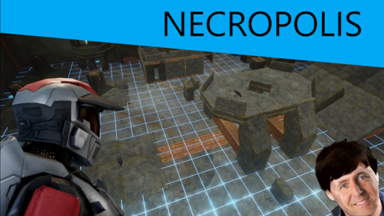 Halo MCC Forge Map Necropolis