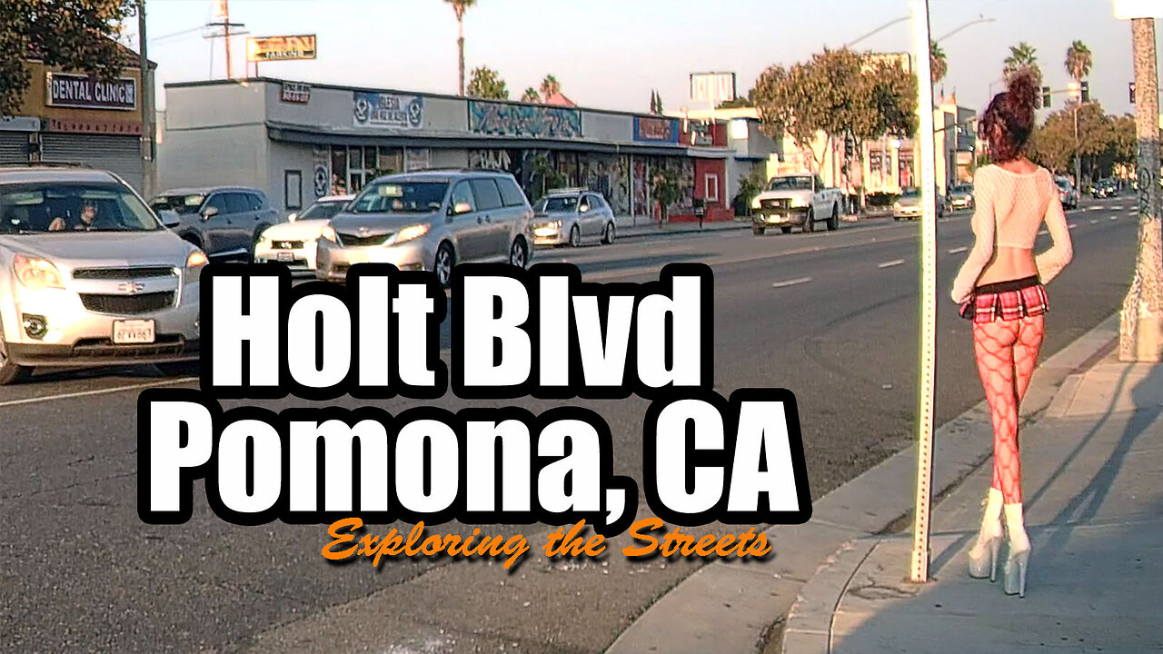 Holt Blvd, Pomona, California, USA 🎥 Exploring the Streets - Ep. 3