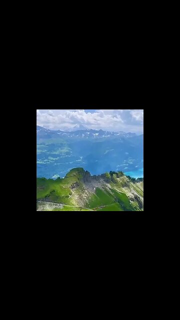 Stunning view of Lake Brienz.