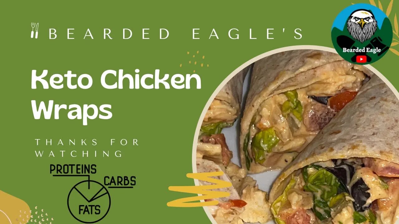 #Chicken #Wraps [keto, gourmet]