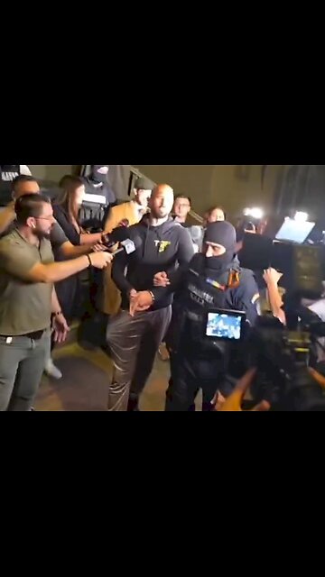 🚨 Tate Brothers Handcuffed & Headed to Bucharest Jail; Court Tomorrow ⛓️🚔