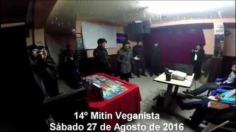 14 MITÍN VEGANISTA - 2016 - 1ª Y 2ª Parte