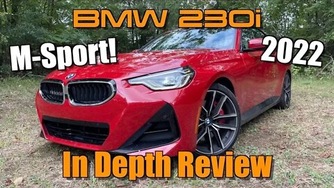 2022 BMW 230i M-Sport: Start Up, Test Drive & In Depth Review