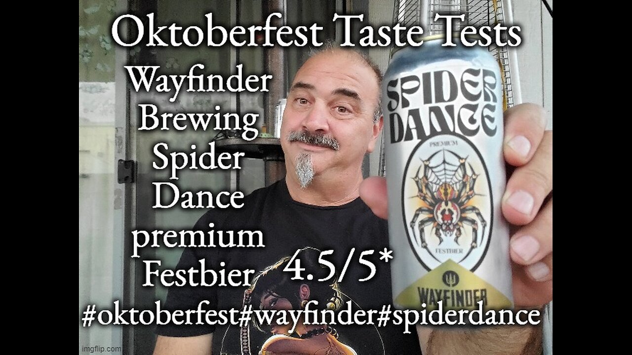 Oktoberfest Taste Tests: Wayfinder Spider Dance Premium Festbier 4.5/5*