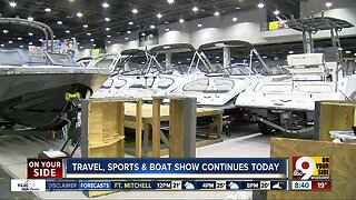 Travel, Sports & Boat Show continues today