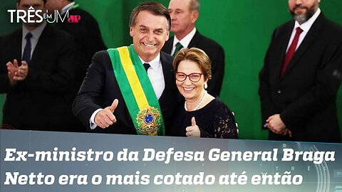 Tereza Cristina entra para lista de possível vice de Bolsonaro