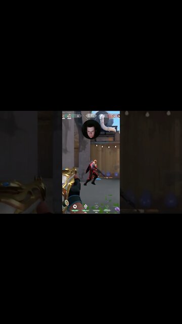 YOU'RE playing with fire KID (Valorant) #shorts