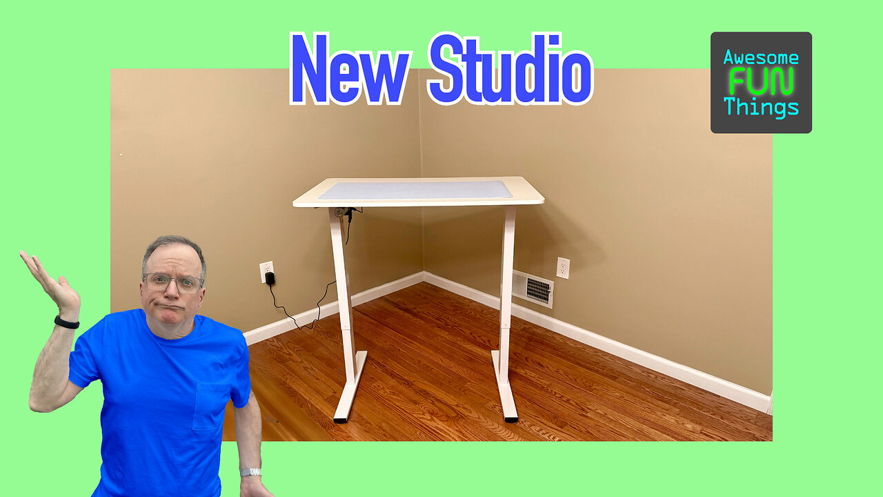 🎬 New Studio! It's Minimal (For Now)