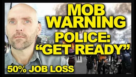 COP WARNING!! VIOLENT MOB ATTACKS!!!