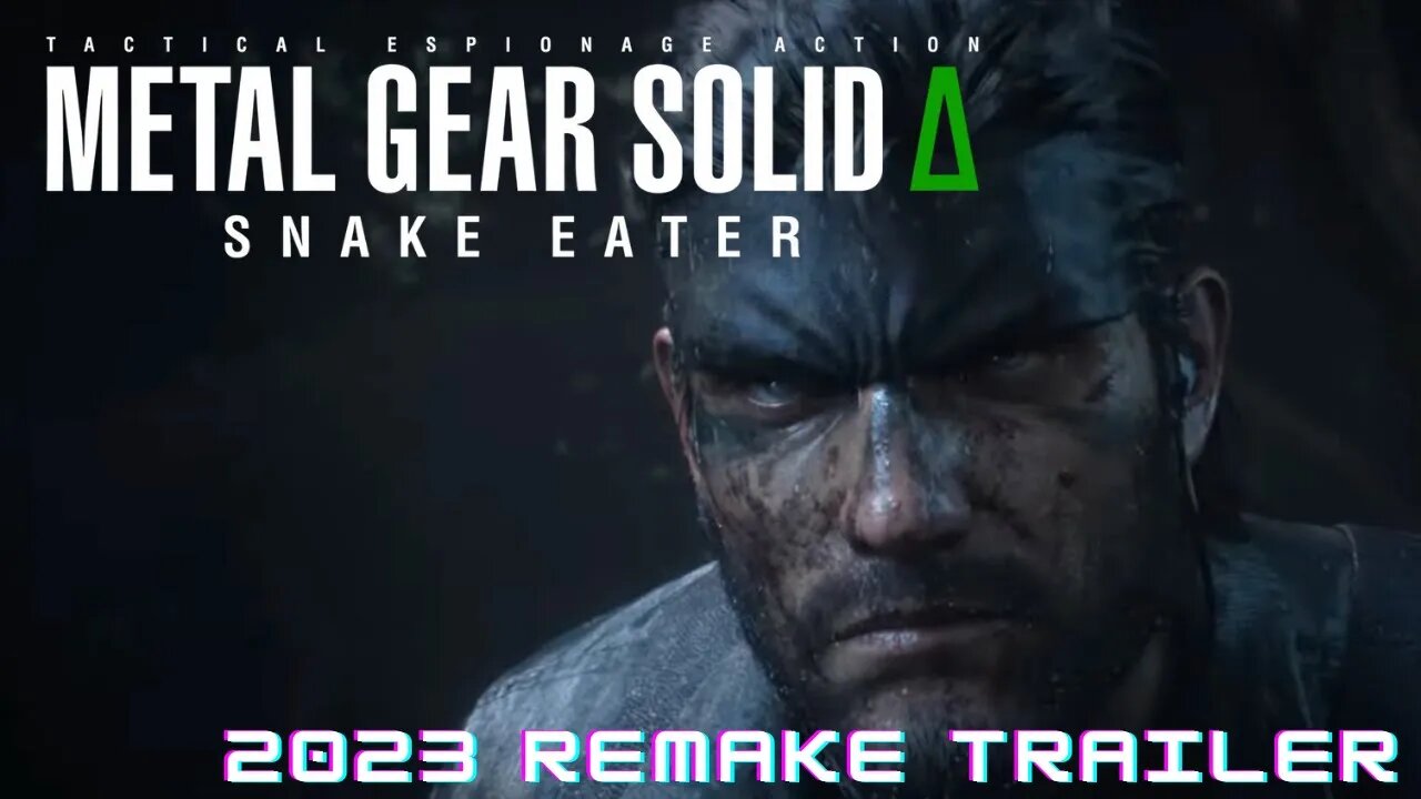 Metal Gear Solid 3 Remake TRAILER | Snake Eater 2023 | PS5