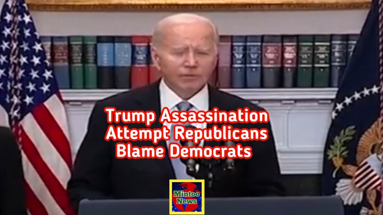 Republicans pin Trump’s attempted assassination on Democrats