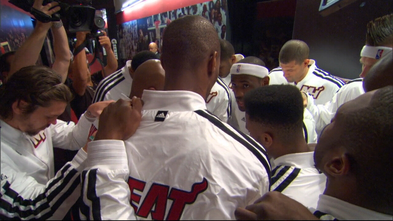 2013 NBA Champions: Miami Heat In June of 2012, LeBron James, Dwyane Wade, Chris Bosh and the Miami