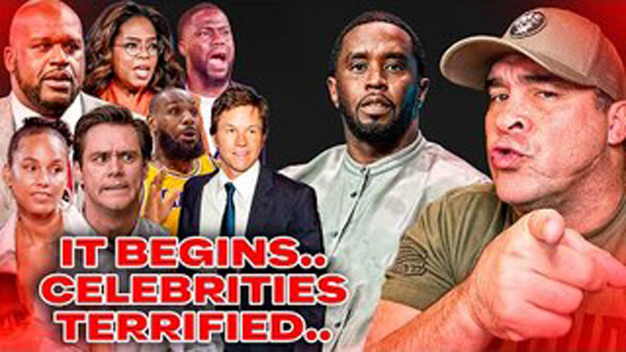 CELEBRITIES NAMED..P DIDDY TO BRING DOWN THE ENTIRE ENTERTAINMENT INDUSTRY