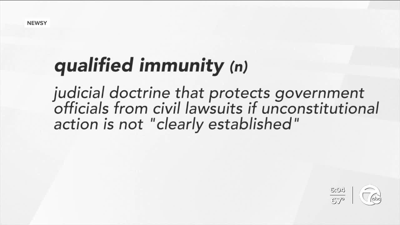 Should qualified immunity continue to protect law enforcement? Debate rages on in Michigan