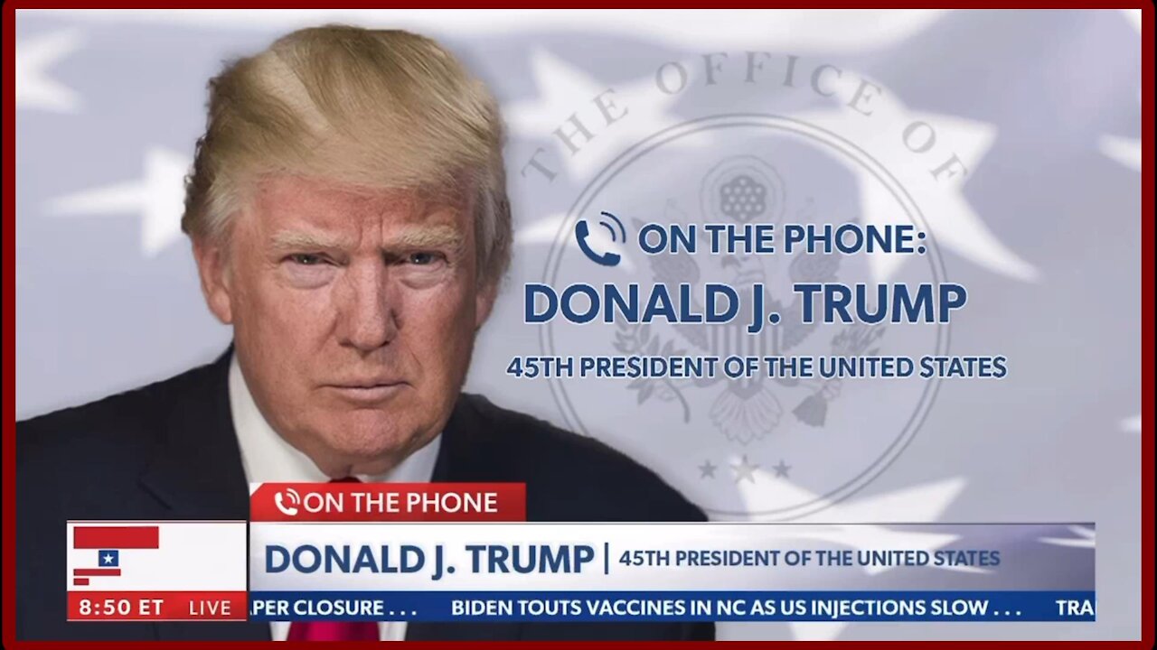 Donald J Trump: "I'll Be Making An Announcement In the Not Too Distant Future" - 2125