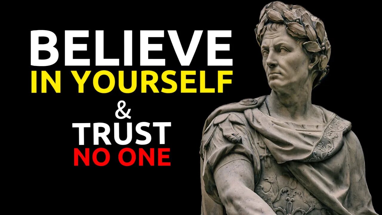 BELIEVE IN YOURSELF & TRUST NO ONE - Powerful Motivational Speech That Will Change Your Life