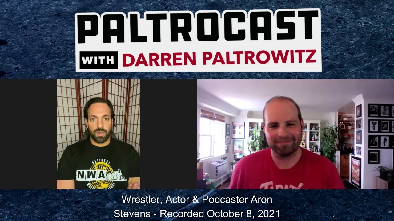 Aron Stevens interview with Darren Paltrowitz