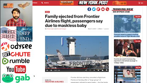 NO REASON: Frontier Airlines Removes Jewish Family, Cancels Flight As All Passengers Defend Family