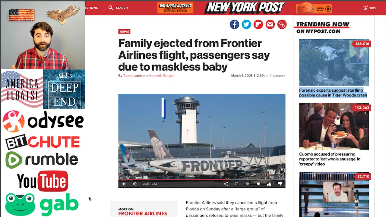 NO REASON: Frontier Airlines Removes Jewish Family, Cancels Flight As All Passengers Defend Family