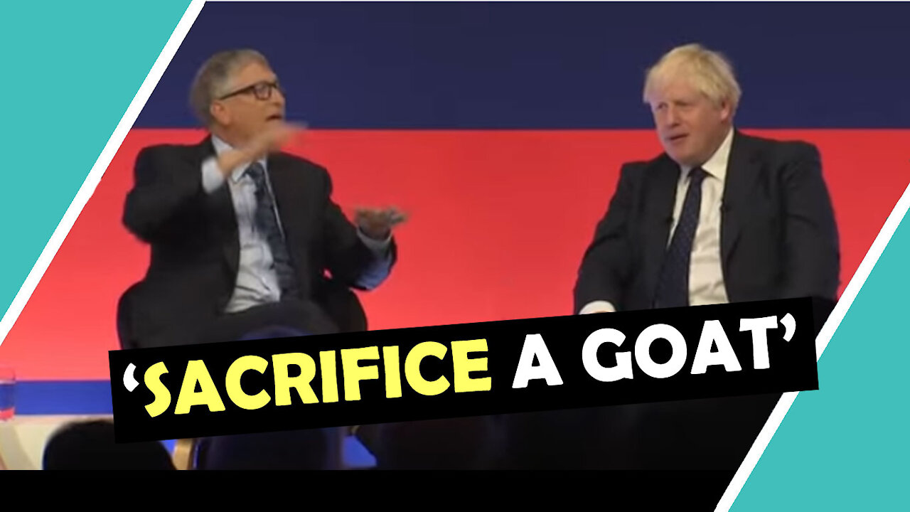 Boris Johnson And Bill Gates Talk 'Sacrifice A Goat' / Hugo Talks #lockdown