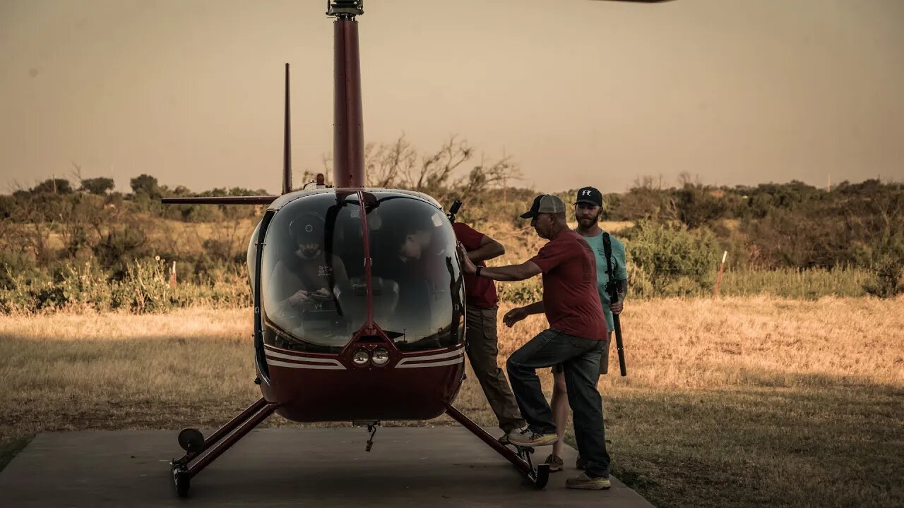 Brian's Father/Son Helicopter Hog Hunt