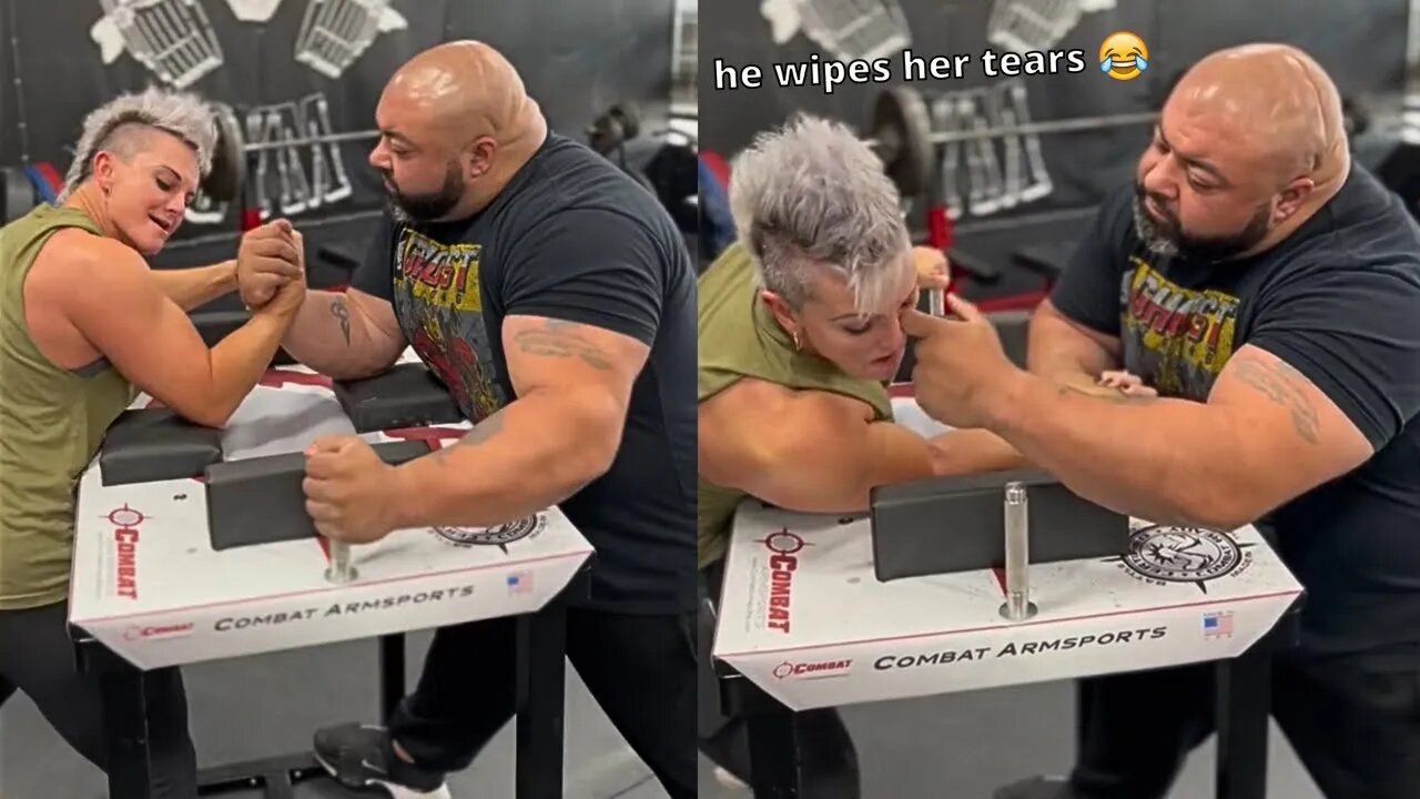 Male BodyBuilder Effortlessly Destroys Feminism