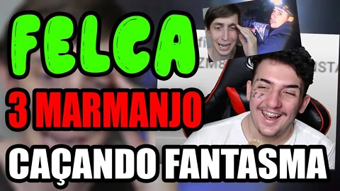 LÉO MURIEL REAGE: 3 marmanjo caçando fantasmaKKKKKKKK | FELCA