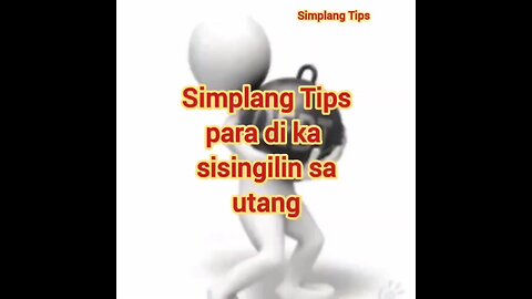 Tips para di ka sisingilin sa mga utang