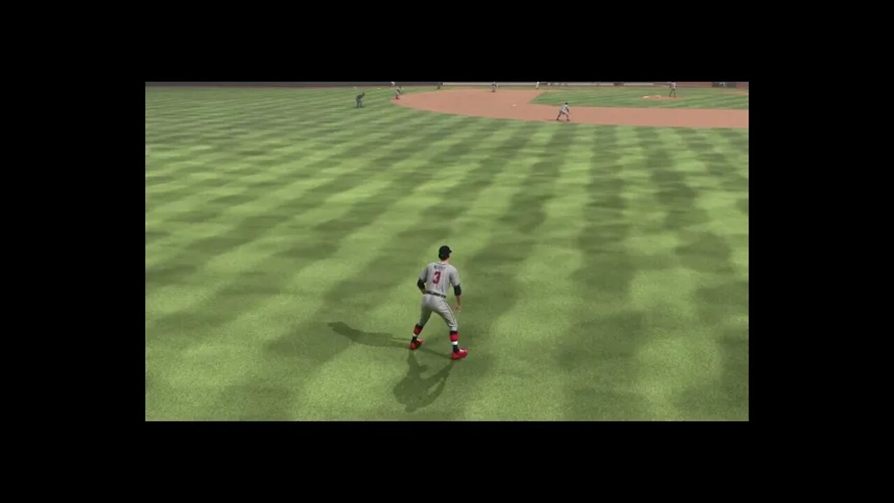 Dale Murphy robs Mark of an extra-base hit.