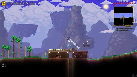 Terraria Expert Mode: The eye goes blind.