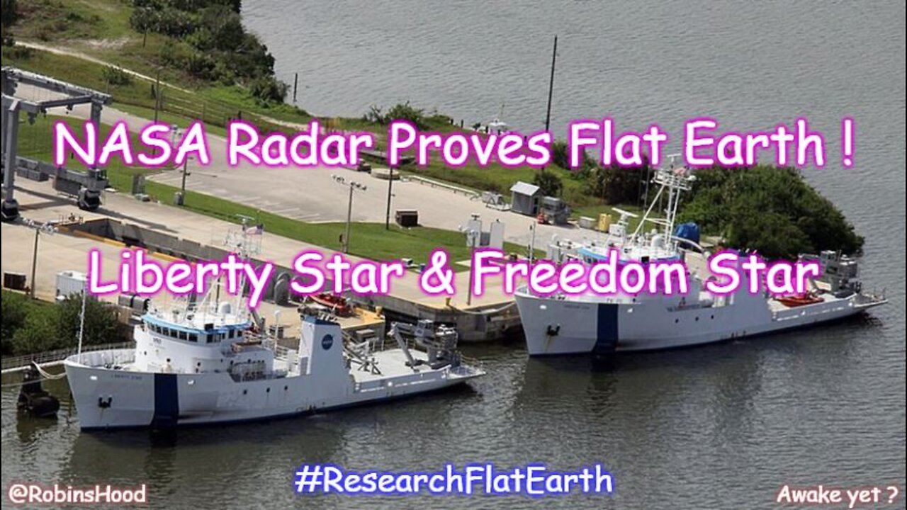 NASA Radar Proves Flat Earth with Globe Busting 96 miles !