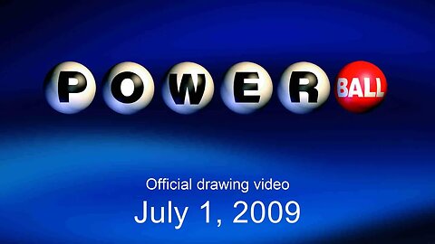 Powerball drawing for July 1, 2009