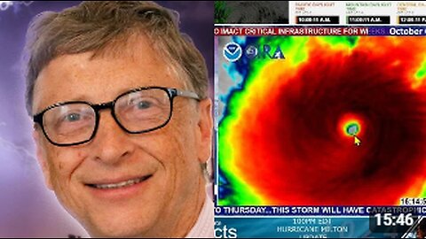 Hurricane Milton- Bill Gates' Hurricane Control Patents EXPOSED