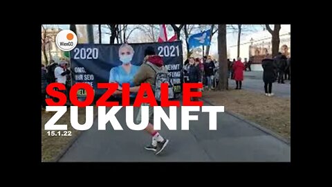 WienGO WIEN DEMO 15.1.22 (9) +++GEMEINSAM FÜR EINE SOZIALE ZUKUNFT++