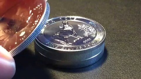Weight For It: RCM Silver Wildlife Coins Stacked
