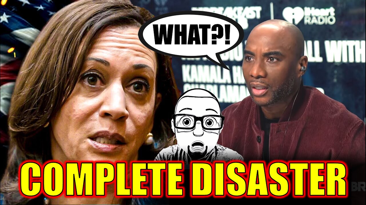 Kamala FUMBLES Charlamagne Interview! It's All Trump's Fault!