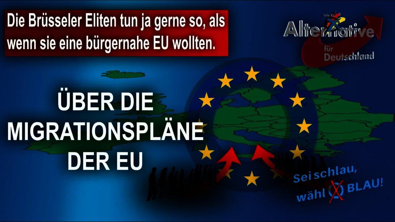 Die ganze Wahrheit ÜBER DIE MIGRATIONSPLÄNE DER EU , Prof Dr. Meuthen