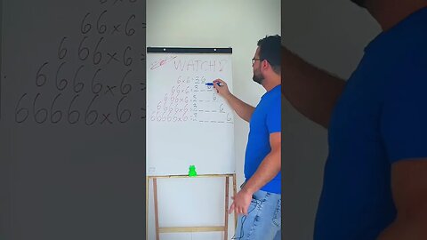 🐸 Facilite a multiplica Multiplicação por 6, forma rápida e simples