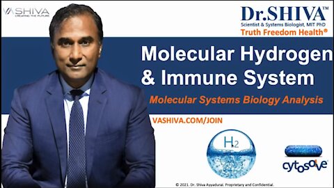 Dr.SHIVA LIVE: What IS Molecular Hydrogen? How Does It Affect the Immune System?