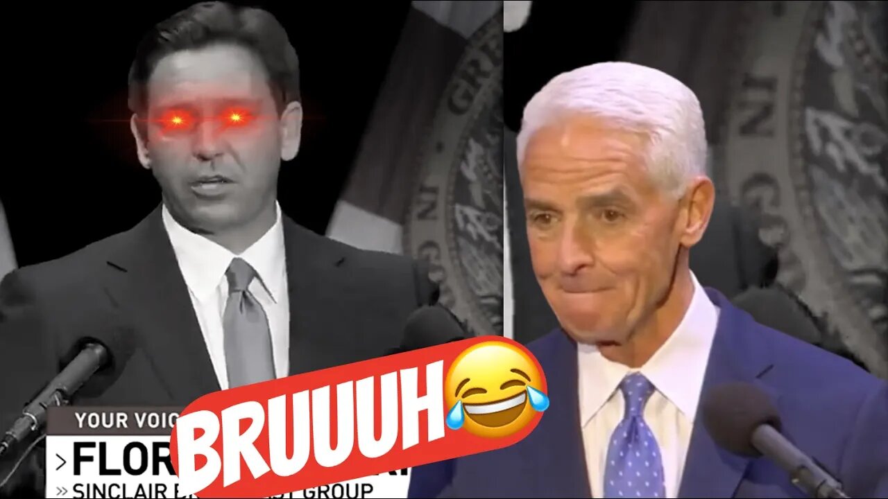 Ron Desantis Just UNLEASHED On Democrat Opponent Charlie Crist 😂