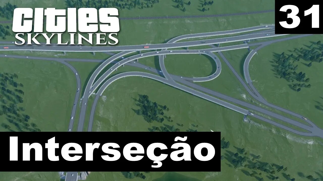 Cities: Skylines - Interseção rodoviária - Frio de Janeiro 31