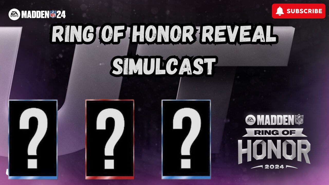 Madden 24 Ultimate Team || Ring Of Honor Reveal