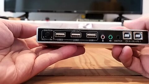 DisplayPort HDMI Dual Monitor KVM Switch