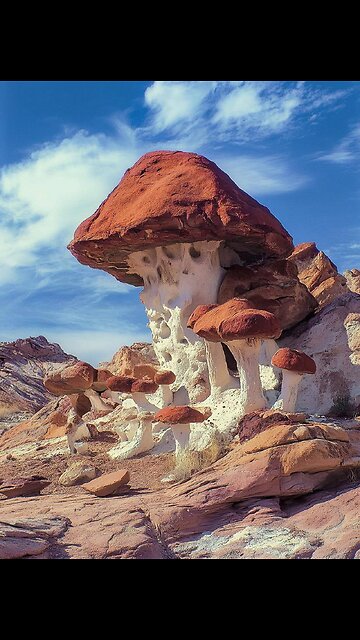 These look like impossibly old cities far older than history tells us. 🤔