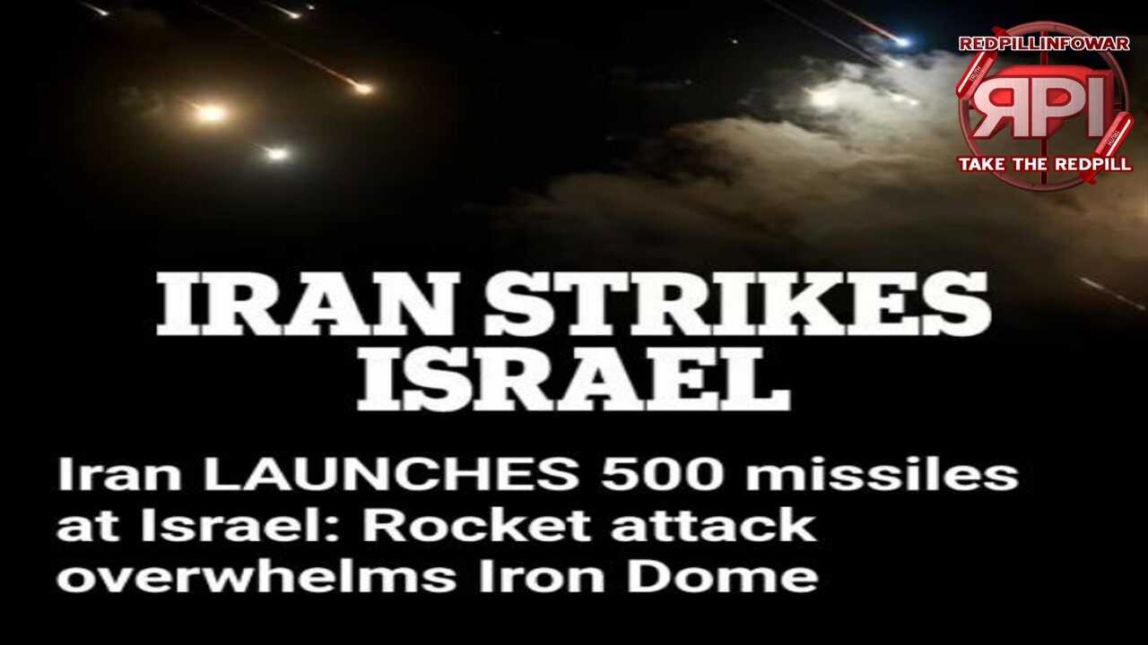 Iran launches 500 missiles at Israel