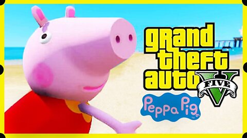 🔴Peppa pig gta 5 - peppa pig trollando todo mundo no gta 5